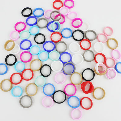 Qualität  BPA Free Food Grade Silicone Rubber O Rings Chewable For Children Girls usine