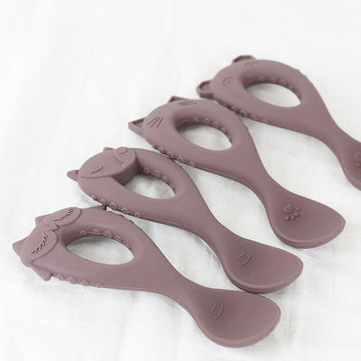 Neuer Babylöffel Lebensmittel-Silicon Löffel