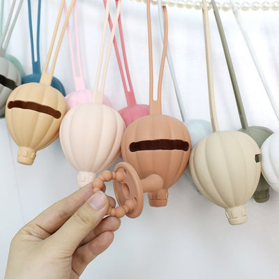 Heißluft-Ballon-Silikon-Friedensstifter-Kasten, Halter-Kasten Soem Eco freundliches blindes