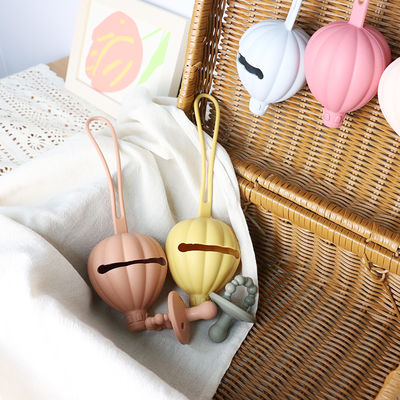 Heißluft-Ballon-Silikon-Friedensstifter-Kasten, Halter-Kasten Soem Eco freundliches blindes