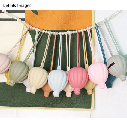 Heißluft-Ballon-Silikon-Friedensstifter-Kasten, Halter-Kasten Soem Eco freundliches blindes
