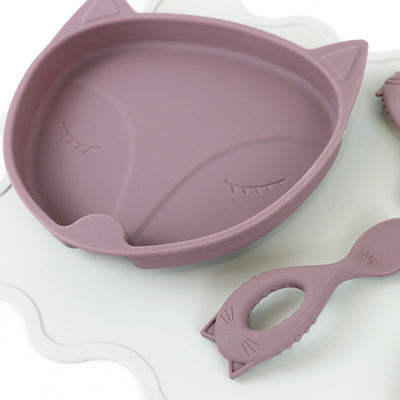 Bunte personifizierte Silikon-Platzmatten Eco freundlich für Kleinkind-Baby