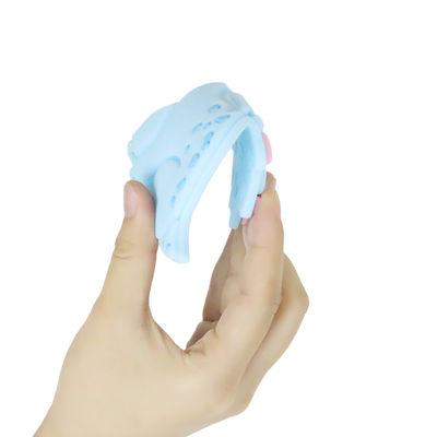 Buntes Baby personifiziertes Silikon Beißring mit Schaf-Pferd Dino Shape