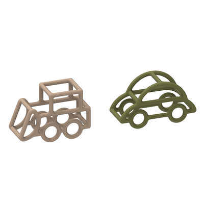 Auto-Form-Baby-Silikon spielt multi Farbnahrungsmittelgrad-ungiftiges Material