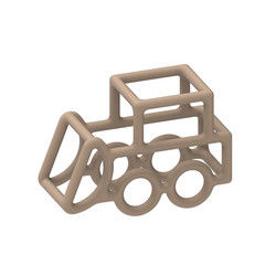 Auto-Form-Baby-Silikon spielt multi Farbnahrungsmittelgrad-ungiftiges Material