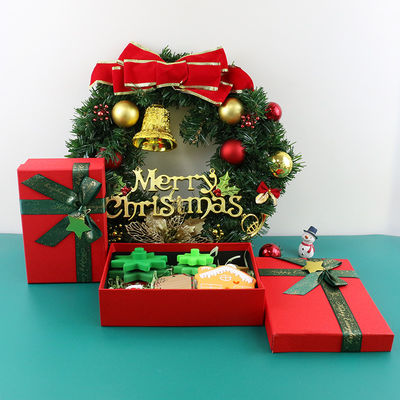 Baby-Silikon-Spielwaren BPA freie, Weihnachtsbaum-Stapler für Kinder Beißring