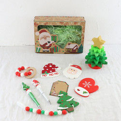 Baby-Silikon-Spielwaren BPA freie, Weihnachtsbaum-Stapler für Kinder Beißring
