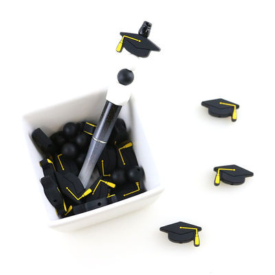 Kundengebundene fokale Silikon-Perlen für Stift-Staffelungs-Armband-Clip DIY