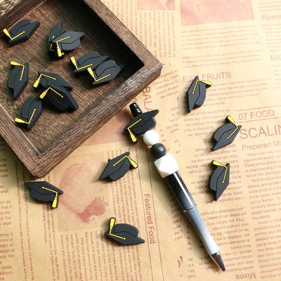 Kundengebundene fokale Silikon-Perlen für Stift-Staffelungs-Armband-Clip DIY