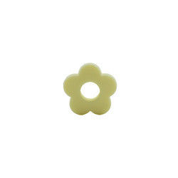 Blumen-Loch-Silikon-Zahnenperle 4.5cm für DIY-Friedensstifter-Clip-Kauen-Halskette