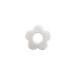 Blumen-Loch-Silikon-Zahnenperle 4.5cm für DIY-Friedensstifter-Clip-Kauen-Halskette