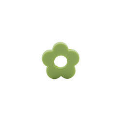 Blumen-Loch-Silikon-Zahnenperle 4.5cm für DIY-Friedensstifter-Clip-Kauen-Halskette