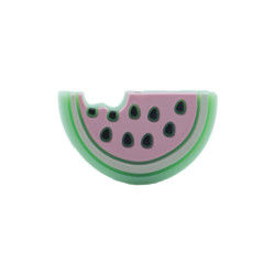 Rote Wassermelonen-geformtes Silikon bördelt Weiche für Baby-Dentition