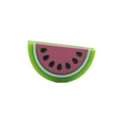 Rote Wassermelonen-geformtes Silikon bördelt Weiche für Baby-Dentition