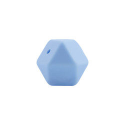 freundliche Sicherheit 17mm Hexagon-Silikon-Zahnenperle Eco kaubar für Baby-Dentition