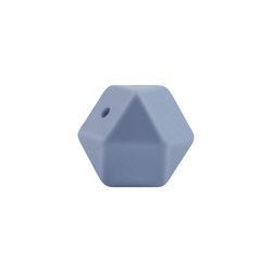 freundliche Sicherheit 17mm Hexagon-Silikon-Zahnenperle Eco kaubar für Baby-Dentition