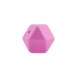 freundliche Sicherheit 17mm Hexagon-Silikon-Zahnenperle Eco kaubar für Baby-Dentition