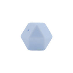 freundliche Sicherheit 17mm Hexagon-Silikon-Zahnenperle Eco kaubar für Baby-Dentition