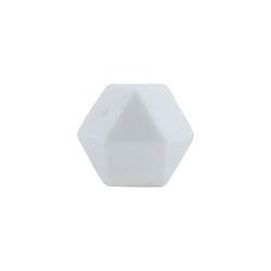 freundliche Sicherheit 17mm Hexagon-Silikon-Zahnenperle Eco kaubar für Baby-Dentition