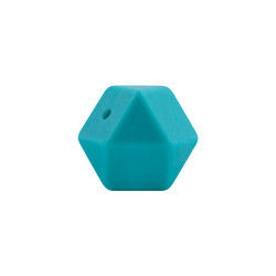 freundliche Sicherheit 17mm Hexagon-Silikon-Zahnenperle Eco kaubar für Baby-Dentition