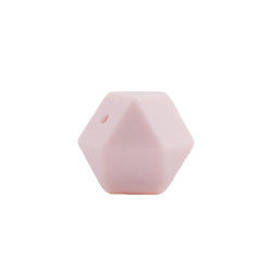 freundliche Sicherheit 17mm Hexagon-Silikon-Zahnenperle Eco kaubar für Baby-Dentition