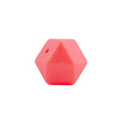 freundliche Sicherheit 17mm Hexagon-Silikon-Zahnenperle Eco kaubar für Baby-Dentition