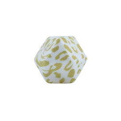 freundliche Sicherheit 17mm Hexagon-Silikon-Zahnenperle Eco kaubar für Baby-Dentition