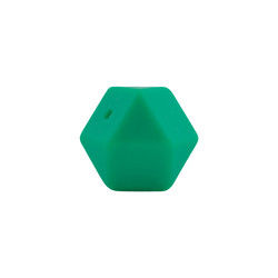 freundliche Sicherheit 17mm Hexagon-Silikon-Zahnenperle Eco kaubar für Baby-Dentition