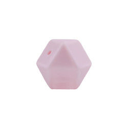 freundliche Sicherheit 17mm Hexagon-Silikon-Zahnenperle Eco kaubar für Baby-Dentition