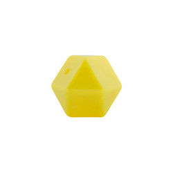 freundliche Sicherheit 17mm Hexagon-Silikon-Zahnenperle Eco kaubar für Baby-Dentition