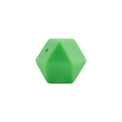 freundliche Sicherheit 17mm Hexagon-Silikon-Zahnenperle Eco kaubar für Baby-Dentition