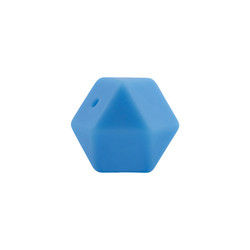 freundliche Sicherheit 17mm Hexagon-Silikon-Zahnenperle Eco kaubar für Baby-Dentition