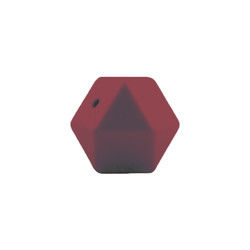 freundliche Sicherheit 17mm Hexagon-Silikon-Zahnenperle Eco kaubar für Baby-Dentition
