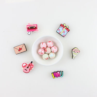 Rosa Schmuck-Silikon-Zahnenperle nicht giftig für Geschenk des Baby-DIY