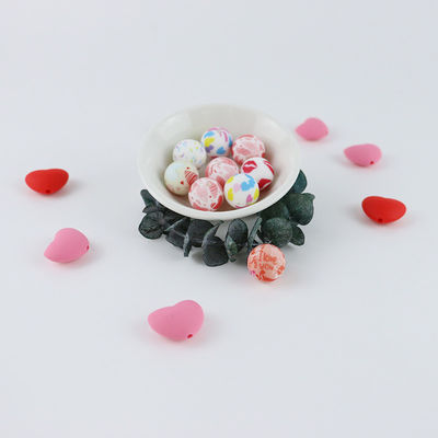 Rosa Schmuck-Silikon-Zahnenperle nicht giftig für Geschenk des Baby-DIY