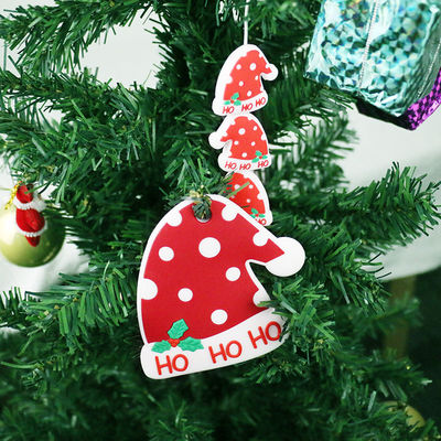 Mini Food Grade Christmas Silicone bördelt für DIY-Friedensstifter-Ketten-Halskette