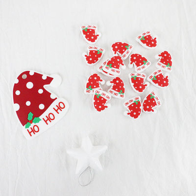 Mini Food Grade Christmas Silicone bördelt für DIY-Friedensstifter-Ketten-Halskette
