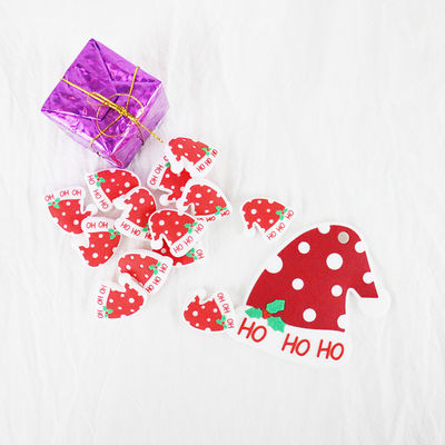 Weihnachtshut-Silikon-Zahnenperle kaubares BPA frei für Säuglingsbaby