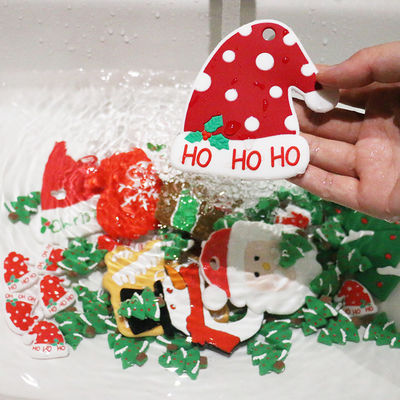 Weihnachtshut-Silikon-Zahnenperle kaubares BPA frei für Säuglingsbaby