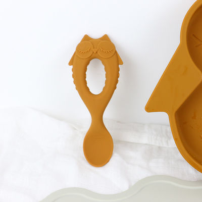 Brown Owl Style Silicone Suction Plate für Kleinkind-Kindermulti Funktions