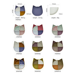 Cat Face Style Silicone Sections-Platte mit CER BSCI Bescheinigung