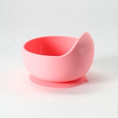 Multi Farbstellte dauerhafte Silikon-Schüssel weich flexibel für die Baby-Fütterung ein