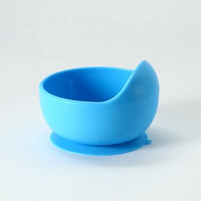 Multi Farbstellte dauerhafte Silikon-Schüssel weich flexibel für die Baby-Fütterung ein