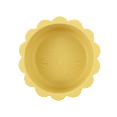 Saugsilikon-Schüssel stellte BPA freies PVC frei für Unisexsäuglingskinder ein