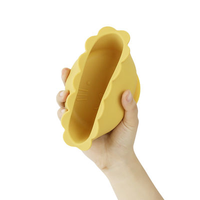 Saugsilikon-Schüssel stellte BPA freies PVC frei für Unisexsäuglingskinder ein