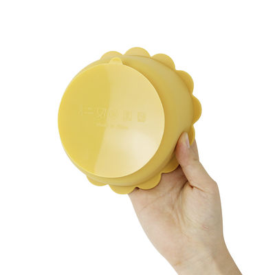Saugsilikon-Schüssel stellte BPA freies PVC frei für Unisexsäuglingskinder ein