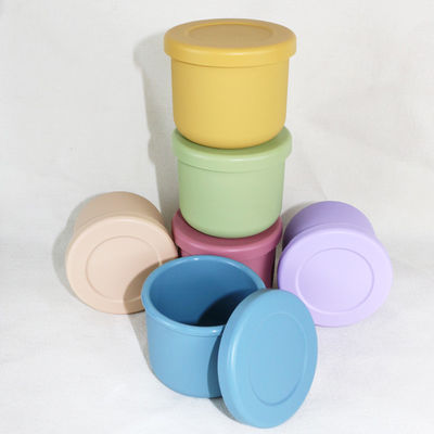 Silikon-Schüssel-Satz BPA freier, Silikon Bento Boxes With Customized Logo