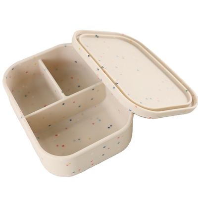 zusammenklappbare Silikon-Brotdose 800ml 1200ml für Büro im Freien Bento