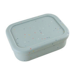 3 Fach-Silikon-Mittagessen-Behälter, wiederverwendbares Silikon Bento Lunch Box Leak Proof