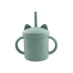 Nahrungsmittelgrad-Kleinkind-Silikon-Schale Eco freundliche Cat Kitten Animal Style